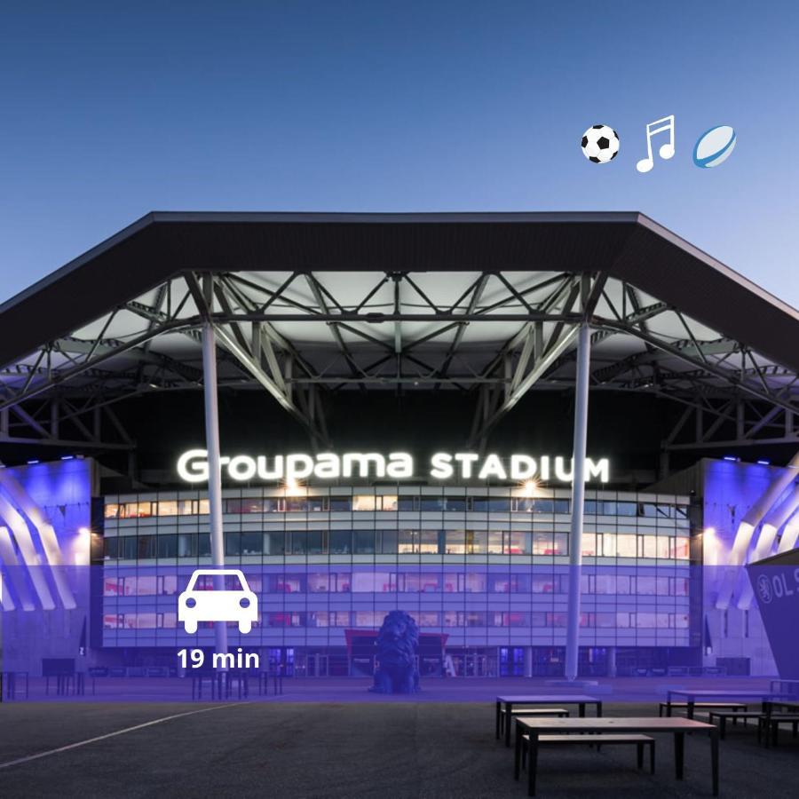 Appartamento Le Petit Cocon - Parking Prive - Lyon Sud Vénissieux Esterno foto
